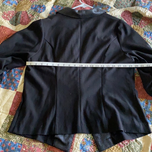 Maurices Sparkly Lapel Blazer - size 0 - Picture 7 of 7